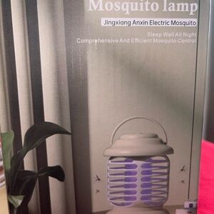 Electric Mosquito Zapper Lamp Purple Light Indoor Outdoor Brand New Sealed USB C